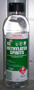 methylated spirits solution