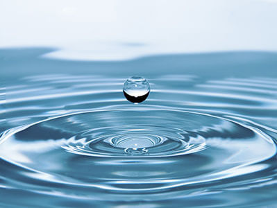 pure substance water drop