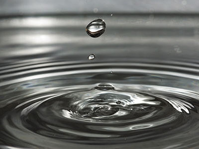 liquid water drop
