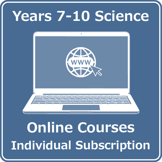years 7-10 science online courses australian curriculum individual subscription