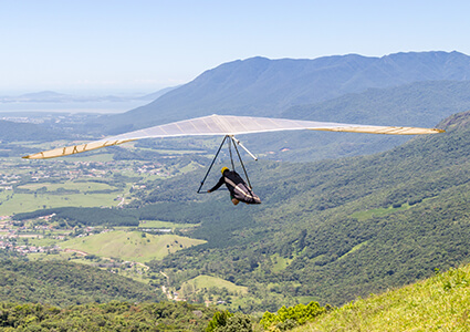 kinetic energy hang glider