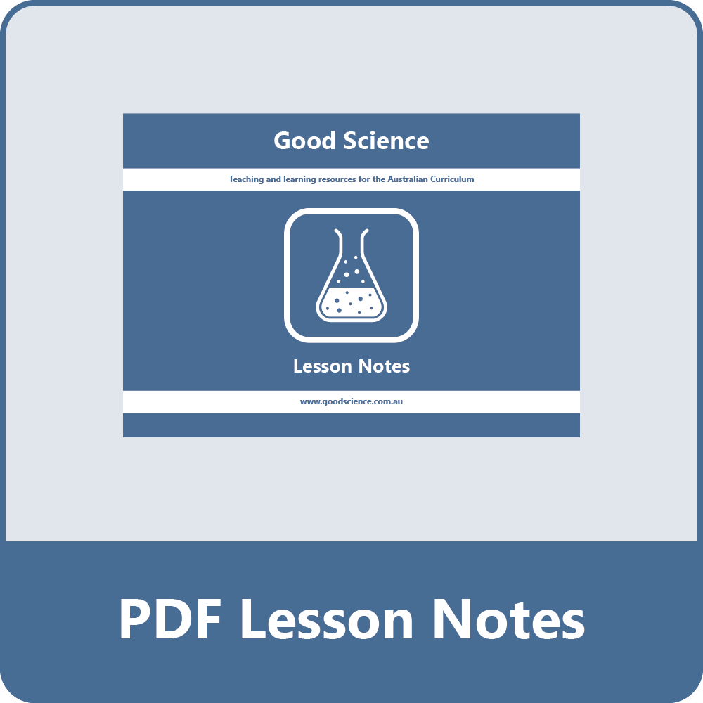 good science pdf lesson notes australian curriculum chemistry biology physics earth and space
